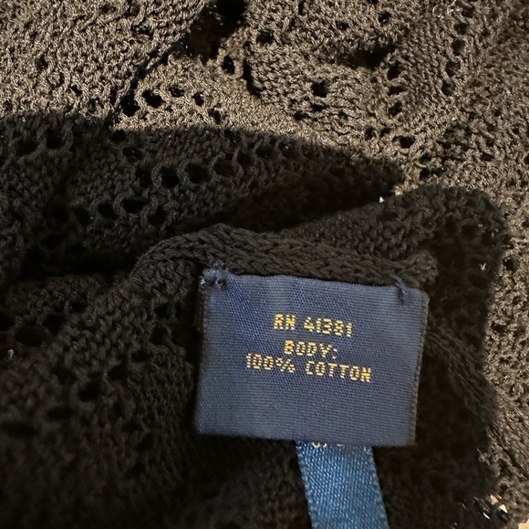 NWT Polo Ralph Lauren Open Knit Short Sleeve Top XLarge - Picture 6 of 7